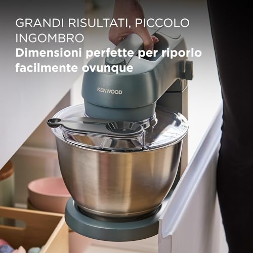 Kenwood KZM35000GY Impastatrice Planetaria 800 W Blu 1 Kenwood KZM35000GY Impastatrice Planetaria 800 W Blu