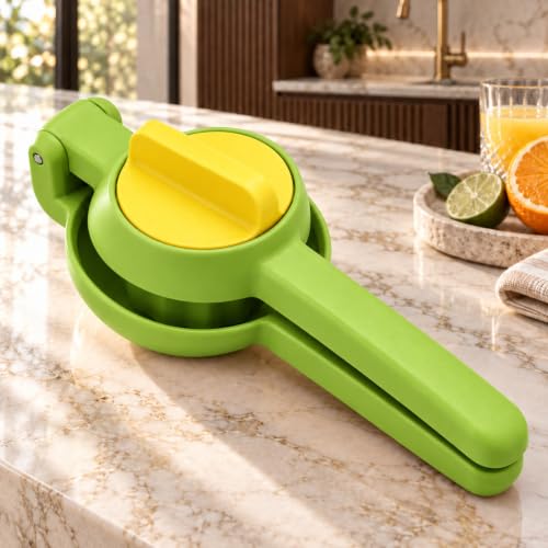 Espremedor de Limão e Laranja Manual com Alavanca, Extrator de Suco para Frutas Cítricas