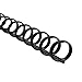 Swingline GBC ZipBind Spines, 5/16 Inch Length, 45 Sheets, Black, 10 Pk (15032)