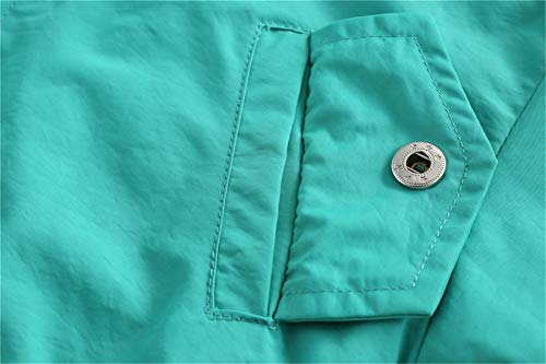 Little Kids Girls Spring Fall Zipper Pocket Hooded Casual Lightweight Sport Windproof Outwear Jacket4