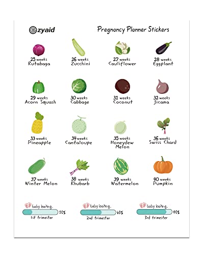 Ezyaid Pregnancy Must Haves Planner Stickers For Scrapbook, Scrapbooking Stickers For Pregnancy Journal, Pregnancy Gifts For First Time Moms #TOP2