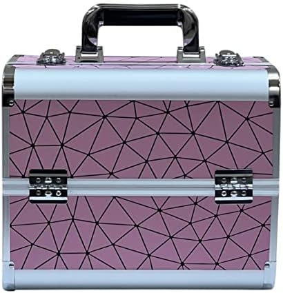 ADSONSolid 21 Cms Cosmetic Pouch (M_ACFGGY_Light Pink), Light Pink, BEAUTY