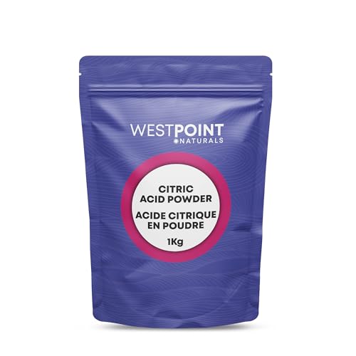 Westpoint Naturals, Pure Food Grade Citric Acid Powder, (2.2Lb) 1Kg