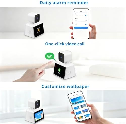 Indoor Home Security Camera 4.3" Screen for Baby,Elderly & Pets Dog Camera with Two-Way Video,Dual-Band(5G/2.4G) Video Baby Camera with Phone App, CS20 — 사진 3