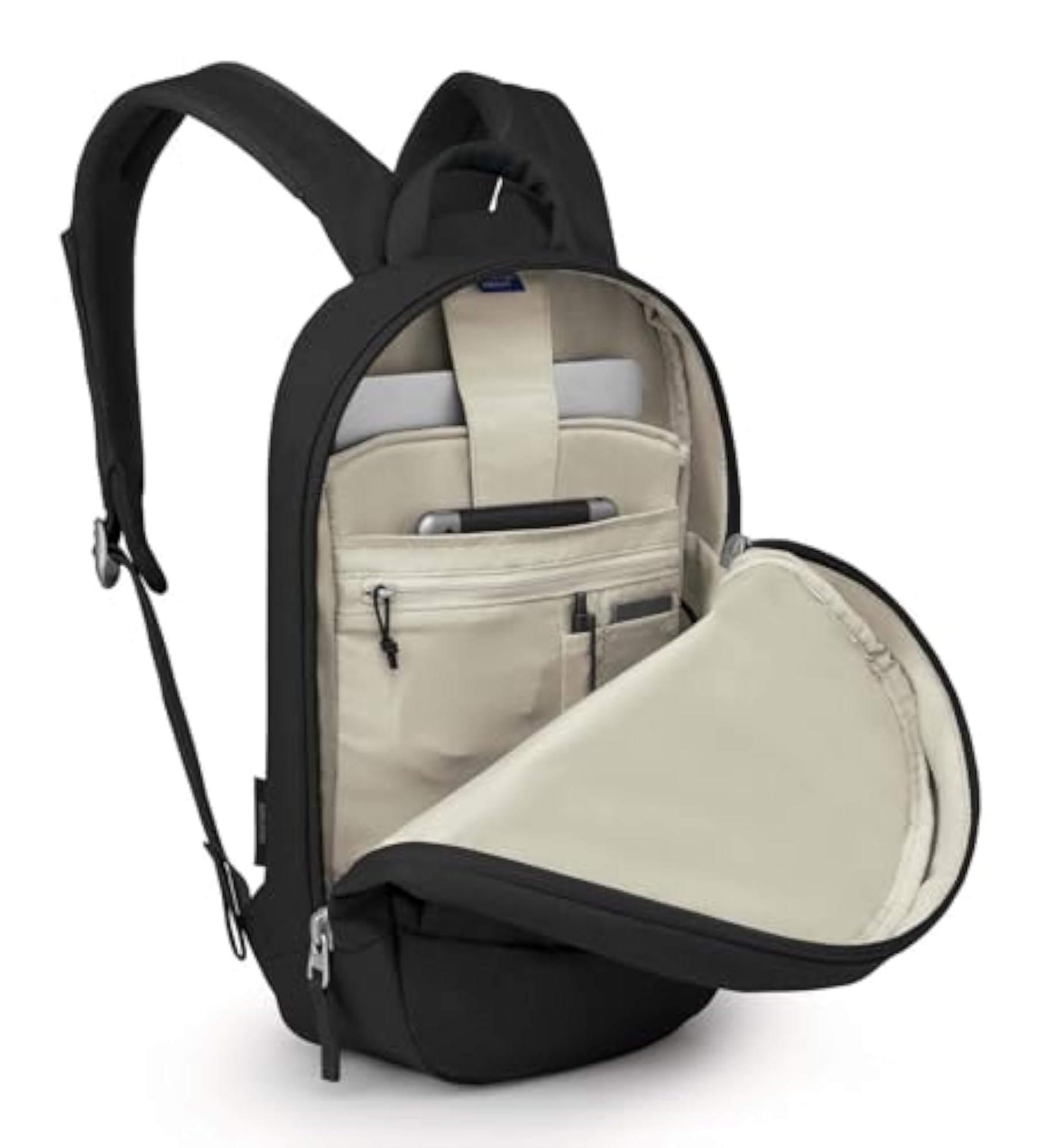 Arcane Small Day Commuter Backpack, Black OS