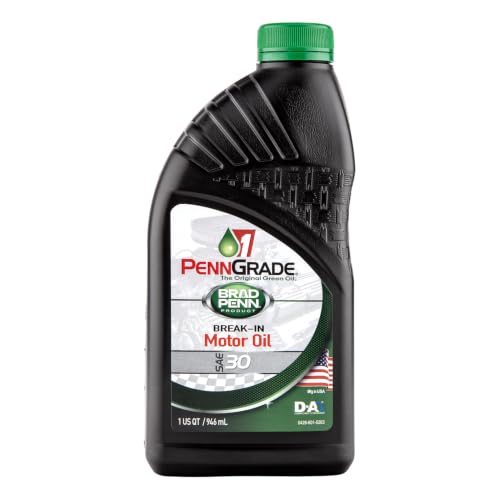 PENN GRADE 1, 71206, Break-In Oil SAE 30, Works with Diesel ...