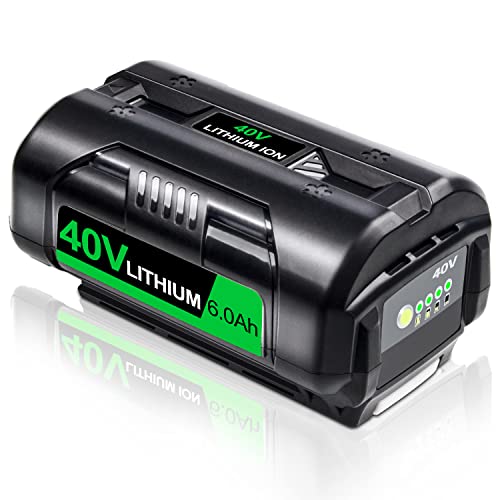 Dtk 6.0Ah Replacement For Ryobi 40V Battery Op4050A, 40V Lithium Ion Battery Op4050A Op4040 Op4026 Op4030 Op4050 Op4060A Compatible With Ryobi 40V Cordless Tool #TOP28