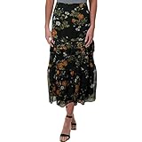 ralph lauren rock Tiered Lauren by Ralph Lauren  Laucar Floral Print Tiered Peasant Rock  Green  16