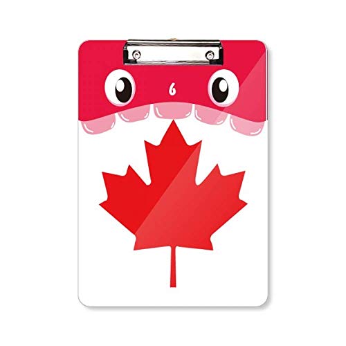 Porte-bloc feuille d'érable rouge idée cadeau symbole canadien unique