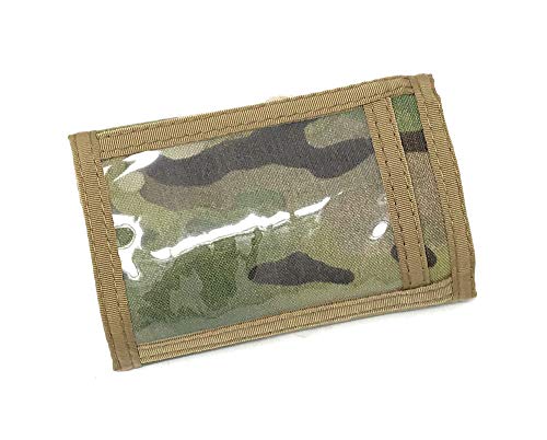 RFID Camouflage Trifold ID Wallet (Multi-Cam)