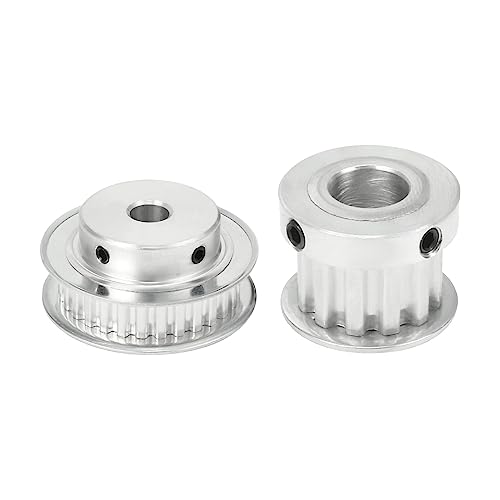 Poulie en aluminium synchrone pas 5.08mm pour supprimer le jeu mécanique