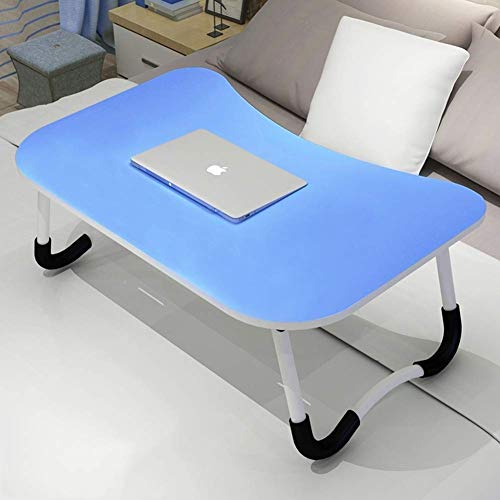 Laptop Tisch Wohnheim Schreibtisch Faltbarer Arbeitstisch Gaming Schreibtisch PC tragbare Studie Workstation Nachttisch für Bett Sofa Boden-Q