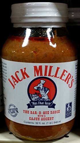 jack sauce - Jack Miller's Bar-B-Que Sauce 32 Oz (Pack of 2)