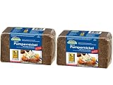 Mestemacher Pumpernickel Bread, 17.6 Oz – Authentic German Whole Rye Pumpernickel Bread, Dense European Bread, High Fiber, Non-GMO, Ready to Eat, Long Shelf Life (Pack of 2)