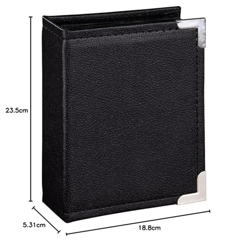 Hama Einsteckalbum New York City (Fotoalbum f&uuml;r 200 Fotos im Format 10x15, schwarze Innenseiten, 2 Einsteck-Taschen pro Seite) schwarz