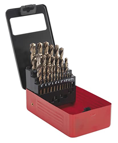 Sealey Metric Cobalt Drill Bit Set (25 Pieces) - AK4702