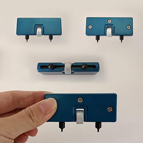 Finenic Watch Battery Replacement Tool Kit，Watch Adjustable Opener，Watch Back Case Press Closer，Watch Repair Kit Professional Spring Bar Tool Set #TOP2