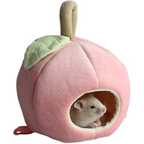 neu Apfel Haustier Käfige Hütten Höhlen Hängematte Spielzeug für Kleintiere Eichhörnchen Chinchilla Meerschweinchen Ratte Mäuse Hamster Hase Kanichen Cover
