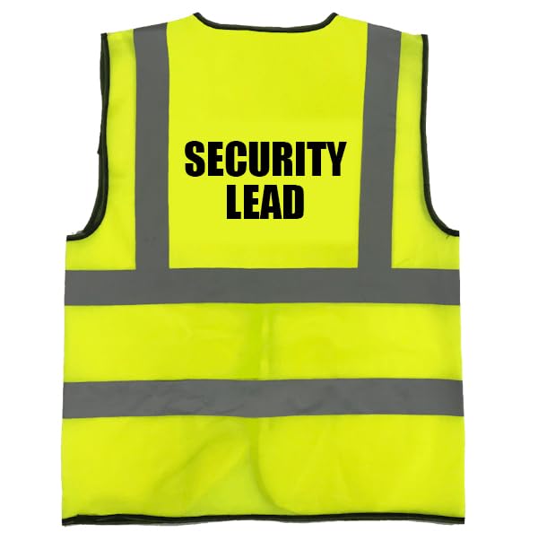 V Safety Standard Hi-Vis Vest - Security Lead Large