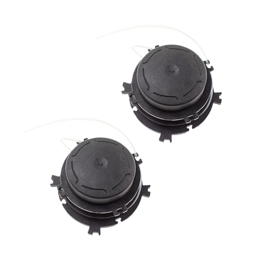 Inserto de Carrete con Perilla de Impacto con Hilo de Nailon Compatible con los Modelos de Cabezal de Corte 36-2, 46-2, 56-2, 4003-710 y 4307