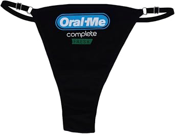 ORAL ME Sexy Transparent Transparent & Cotton Hipster Bikini Womens Funny Underwear Panties Underwear Thong