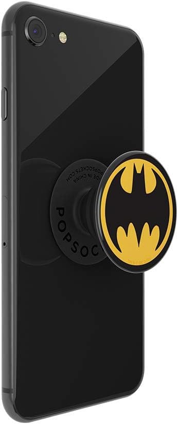 PopSockets: PopGrip with Swappable Top for Phones & Tablets - DC - Batman Logo Gloss