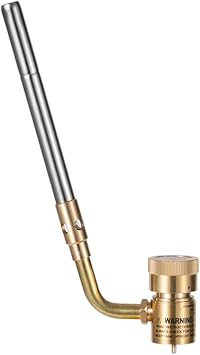 Karlak Propane Torch Head High Intensity Torch Head Soldering Gas Torch for for Soldering Brazing Welding