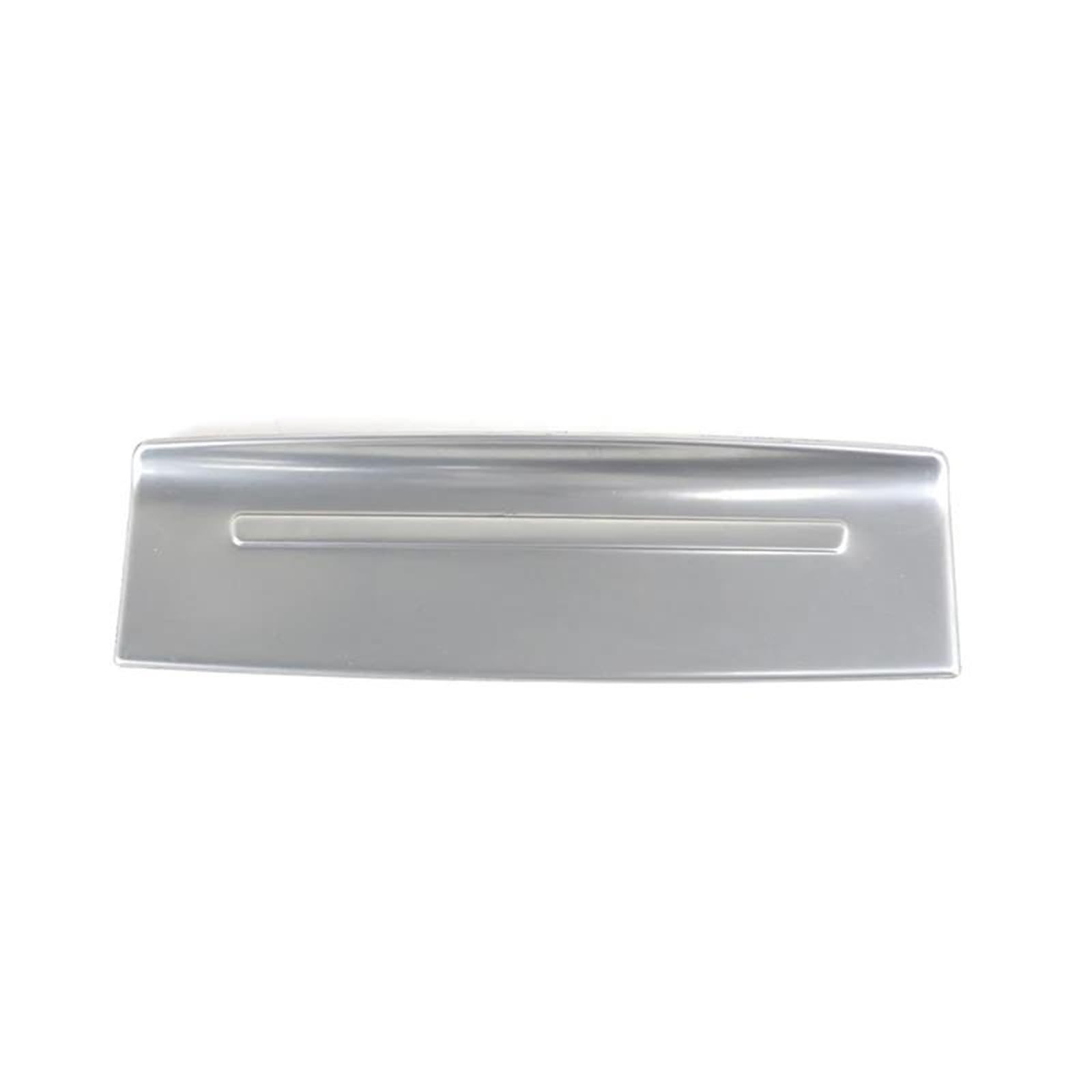 for A6 C7 2012-2018 Car Rear Air Ashtray Panel Cover Trim Sticker Interior Accessories IENQBVL(Silver)
