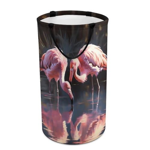 Panier à linge imperméable Flamingo Is grand panier de rangement pliable