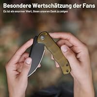 CIVIVI Mini Praxis Klappmesser Taschenmesser, 7,56 cm D2-Klinge C18026C-5 – Ansicht 3
