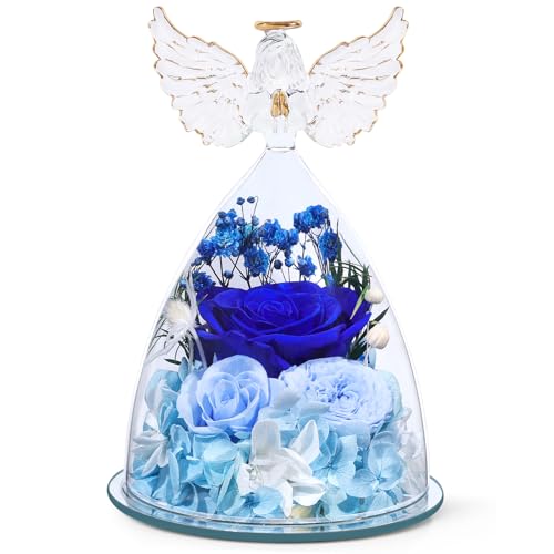 FIACO Preserved Rose in Glass Dome