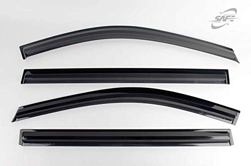 Smoke Tinted Window Visors 4pcs for KIA Sedona 2006~2014