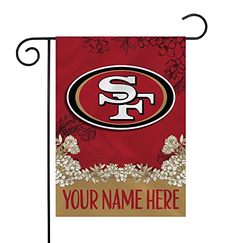 Image of Rico Industries NFL Standard /Primary Personalized 13 inch x 18 inch Double Sided Garden Flag