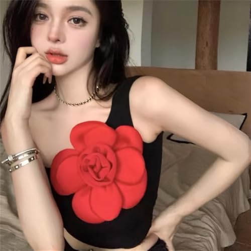 Image of Chunky Fabric Flower Brooch Pin for Women Girls Fashion Dainty Layered Rose Camellia Flowers Corsage Boutonniere Brooches Lapel Pins Elegant Wedding Holiday Party Dress Accessories Jewelry