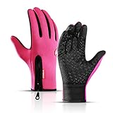 Winter Gloves for Men Women,Cold Weather Thermal Glove Windproof Water Resistant,Keep Warm Touch Scr