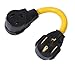 ONETAK NEMA 14-30P to 6-50R 240V 30 Amp Welder Welding Dryer EV Charger Power Cord Adapter Adaptor Connector Connecter