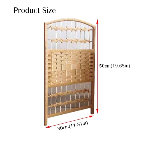 Solution d'intimité élégante marron pour délimiter les espaces de vie