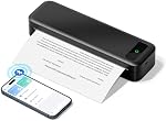 Thermal Paper 8.5" x 11" US Letter Size, 4 Rolls Quick-Dry Thermal Printer Paper, Compatible with A285M M832 M834 M835 and Other Letter Portable Printer