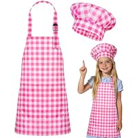 DiULi Delantales Infantiles, Conjunto de 2 Pcs Delantal