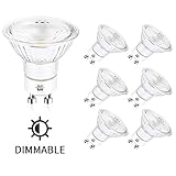 led gu10 dimmbar testsieger Angenehmes Warmweißes Licht: Mit 3000K warmweißem Licht leuchten GU10 LED Lampen mit mehr als 80Ra auf und erzeugen ein weiches und lebendiges Licht. Spezialoptik Glühlampenlinse sorgen für eine gleichmäßige Beleuchtung. Kein Flackern, kein Lärm, um mehr Schüzt für Ihre Augen zu bieten!
