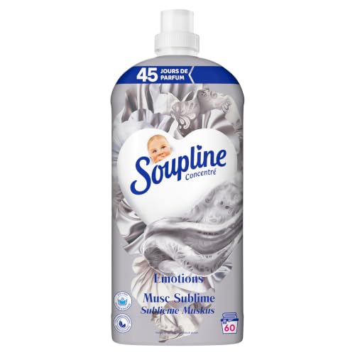 Soupline, Adoucissant Linge Concentré Parfum Sublime Musc, 1,2L, 60 lavages – vue 9