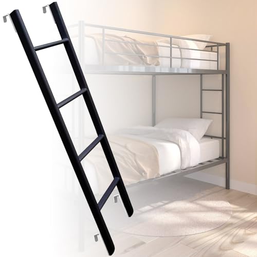 Escalera para literas de repuesto metálico con accesorios de fijación estable 2