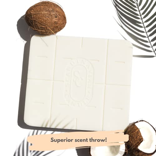 Coconut Soy Wax Blend For Candle Making - Coco Luxe (5 Lbs.) - High Fragrance Load - Ideal For Container Candles, Molds & Melts - Natural, Vegan Friendly - You Will Love It #TOP2