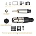 Sairps XLR to 3.5mm Balanced Cable Adapter, XLR Female to 1/8 inch Mic Cord for Camcorders, DSLR Cameras, Computer Recording Device and More - 1ft