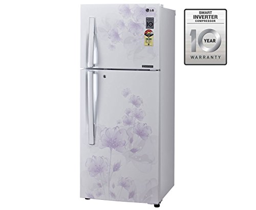 Image of LG 258 L 4 Star Frost-Free Double Door Refrigerator (GL-D292JPFL, Pearl Florid)