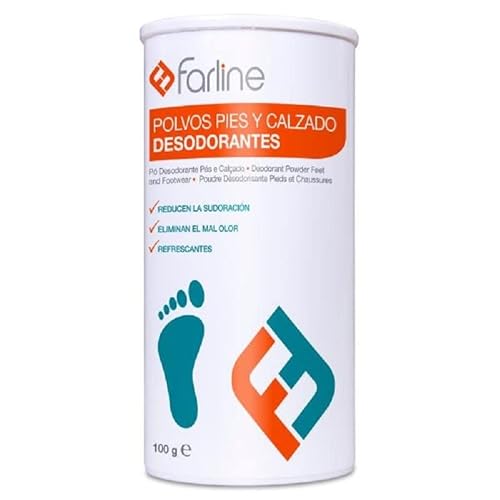 Polvos desodorantes pies y calzado Farline 100 g