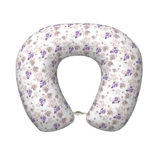 Almohada Viscoelástica U de Viaje Negra 25 cm x 30 cm miniatura 1