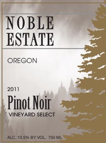 2011 Noble Estate Pinot Noir 750 Ml