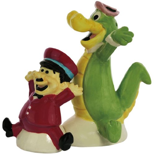 Westland Giftware Magnetic Ceramic Salt and Pepper Shaker Set, 3.75-Inch, Hanna-Barbera Wally Gator - //coolthings.us