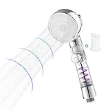 High Pressure Shower Heads, Handheld Shower Head with ON/OFF Button & 3 Setting, RV Detachable Water